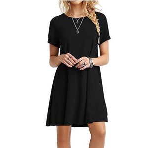 Casual Loose T-Shirt Dress